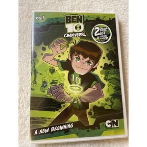 Ben 10 Omniverse A New Beginning Dvd New Sealed Cartoon Network Classic NIP